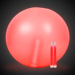 Glow in the Dark Red 24" Beach Ball