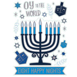 Hanukkah Window Clings