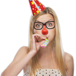 Clown Nose 5" Glasses