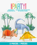 Partying Dinosaurs Honeycomb Decoration Kit, 5pc