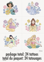 Disney Princess Tattoos, 24ct