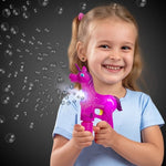 LED Unicorn Bubble Gun