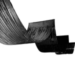 Black Fringe Ceiling Curtain