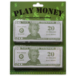 $20 Bills Play Money