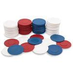 Red, White & Blue Poker Chips