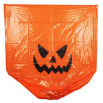 Orange Jack-O-Lantern Lawn Bags