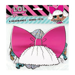 LOL Surprise Paper Headband with Elastic, 4ct