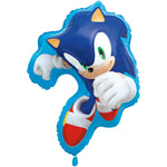 Sonic the Hedgehog Shaped 24" Giant Foil Balloon, Packaged