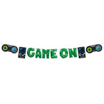 Gamer Birthday "Game On" Mini Foil Balloon Banner Kit