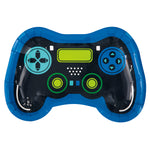 Gamer Birthday Controller Shaped 9.25" Plates, 8ct