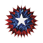 Patriotic Metallic Star