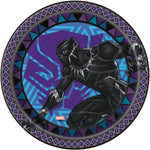 Black Panther Round 7" Dessert Plates, 8ct