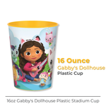 Gabby's Dollhouse 16oz Plastic Stadium Cup