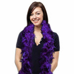 Purple Feather Boa