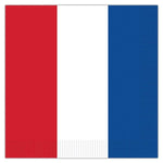 Patriotic Colors Lunch Napkins
