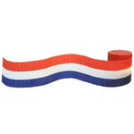 Patriotic Crepe Paper Streamer