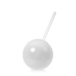 20 oz. Tumbler Ball Cup with Straw