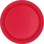 Ruby Red Solid Round 9" Dinner Plates, 20ct