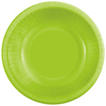 Neon Green Solid 20oz Paper Bowls, 20ct