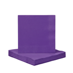 Neon Purple Solid Beverage Napkins, 40ct