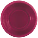 Burgundy Solid 20oz Paper Bowls, 20ct