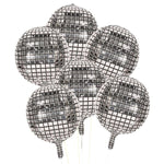 Silver Disco Ball Balloons