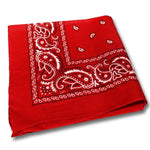 Red Cotton Bandanas