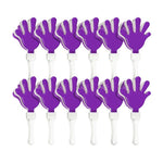 Purple & White Hand Clappers
