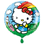 Hello Kitty Round 18" Foil Balloon - Packaged