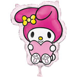 My Melody Shaped 17.5" Giant Foil Balloon - Packaged