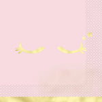 Dainty Unicorn Luncheon Napkins, 16ct - Foil Stamping