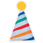 Birthday Mayhem Birthday Hat Shaped Plates, 8ct