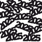 Black 2025 Confetti