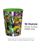 TMNT Mutant Mayhem 16oz Plastic Stadium Cup