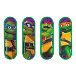 TMNT Mutant Mayhem Mini Skateboard Favors, 4ct