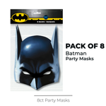 Batman Party Masks, 8ct