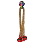 Rainbow Pride Medallion Bead Necklaces