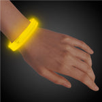 Yellow Triple Wide 9" Glow Bracelets
