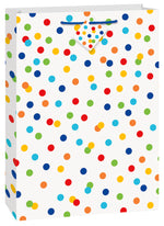 Rainbow Polka Dots Jumbo Gift Bag