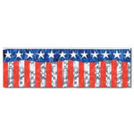 Stars & Stripes Fringe Banner