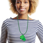 Green Plastic Shot Glass