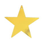 Gold Star Foil Cutout