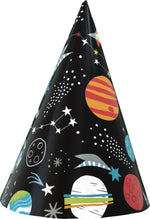 Outer Space Party Hats, 8ct