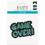 Gamer Birthday Jumbo Vinyl Stickers, 3ct
