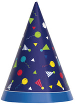 Peppy Birthday Party Hats, 8ct