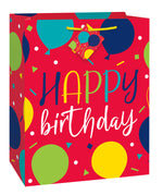 Balloon Party Birthday Large Gift Bag