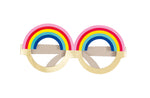 Foil Rainbow Paper Novelty Glasses, 4ct