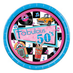 Fabulous 50's 9" Plates