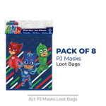 PJ Masks Loot Bags, 8ct