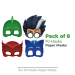 PJ Masks Party Masks, 8ct